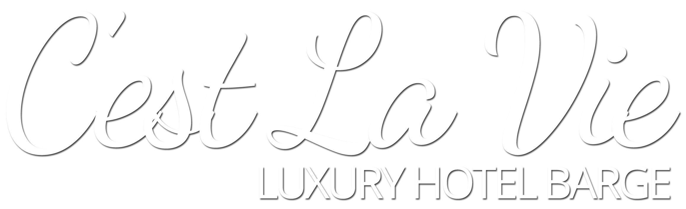C'est La Vie Luxury Hotel Canal Barge Logo