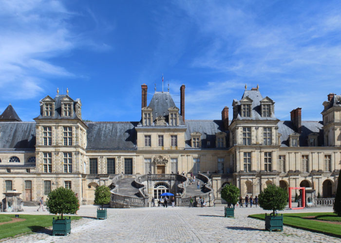 Chateau of Fontainebleau on the Haute de France & Upper Loire Hotel Barge Cruise