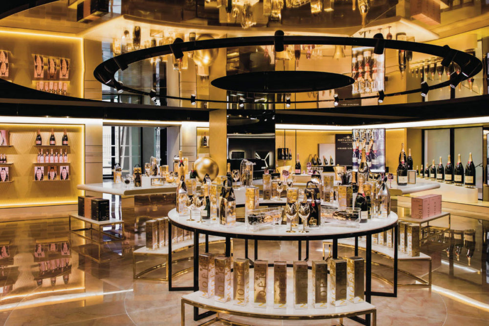 Moet & Chandon in Epernay on the Champagne cruise route