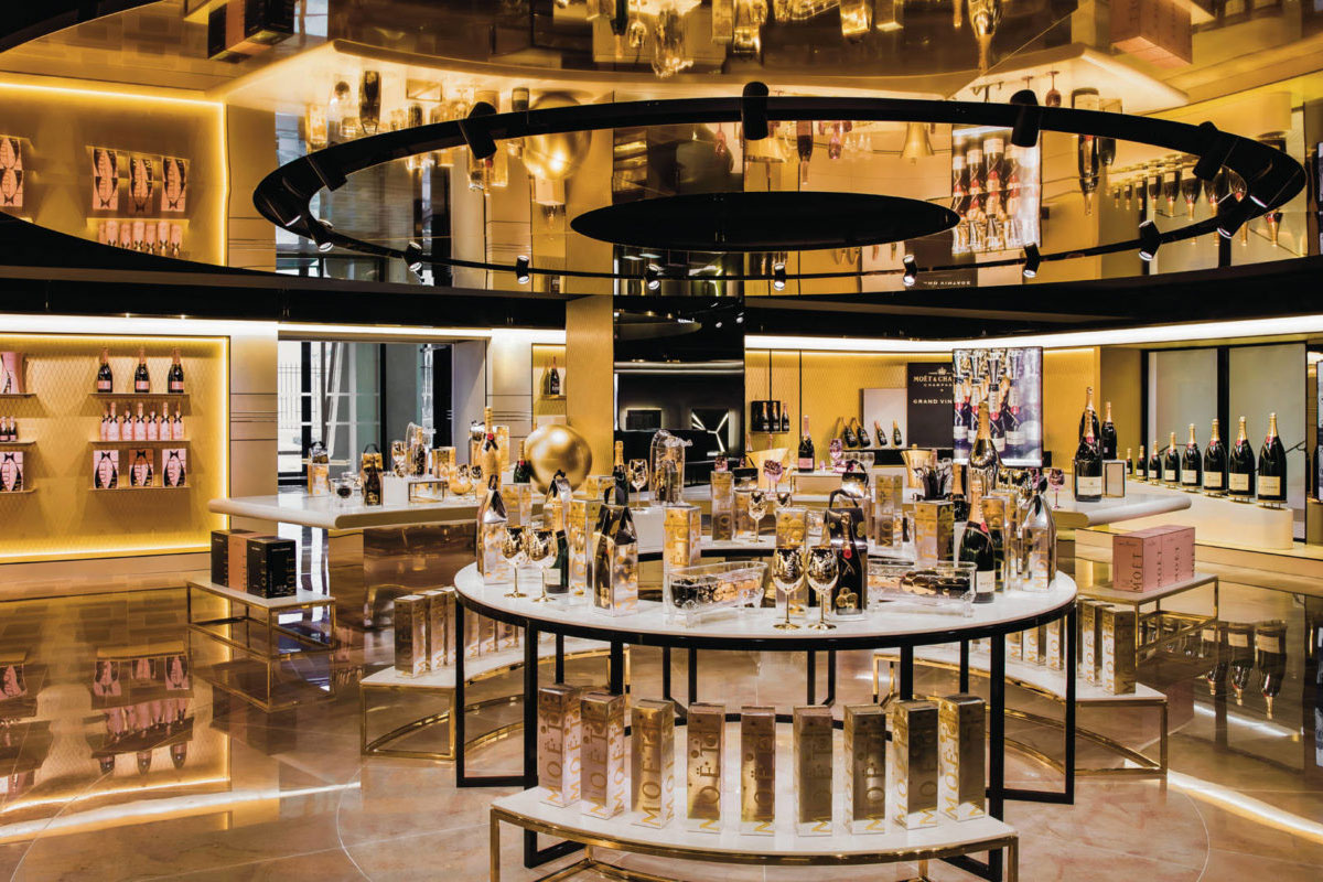 Moet & Chandon in Epernay on the Champagne cruise route