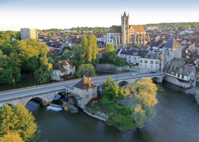 Moret sur Loing on our Haute de France & Upper Loire Hotel Barge Cruise