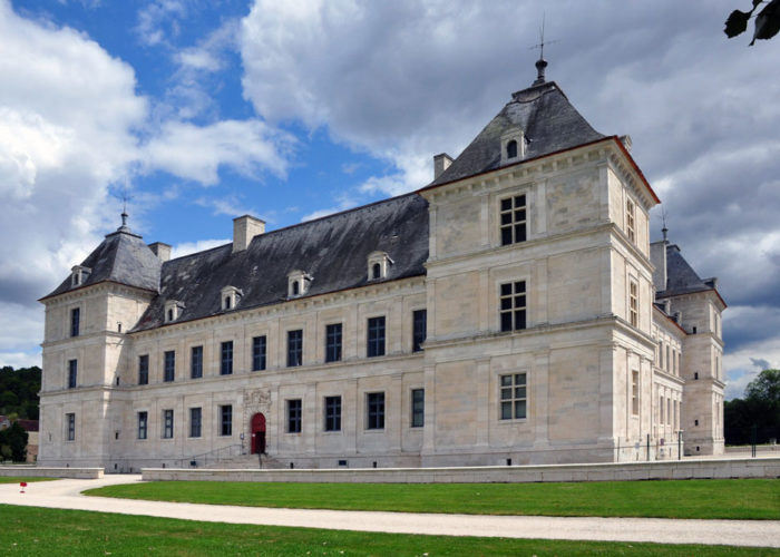 Chateau of Ancy le Franc on the 5-night Burgundy Barge Cruise