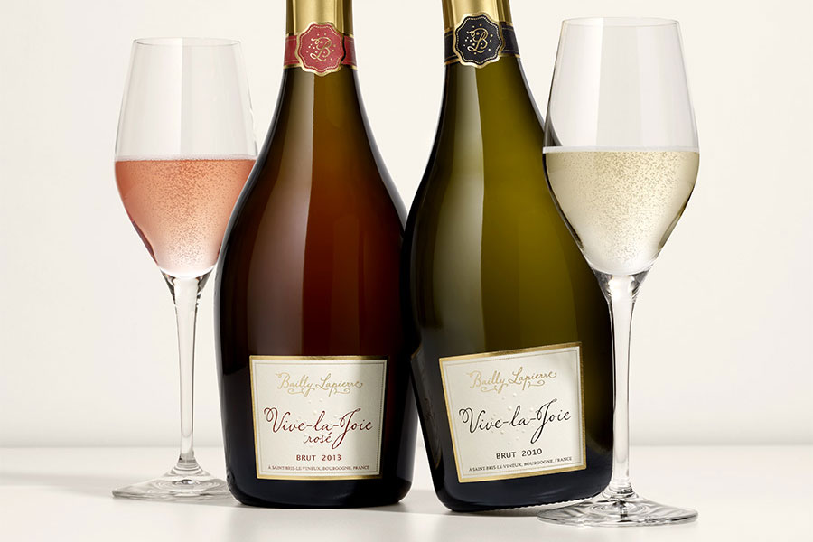 Vive-la-Joie, the flagship Crémant de Bourgogne sparkling wines