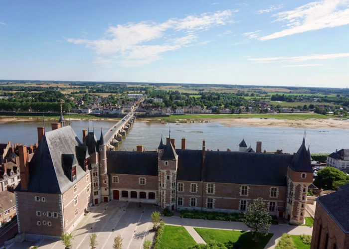 Chateau of Gien on the Upper Loire Golf Barge cruise