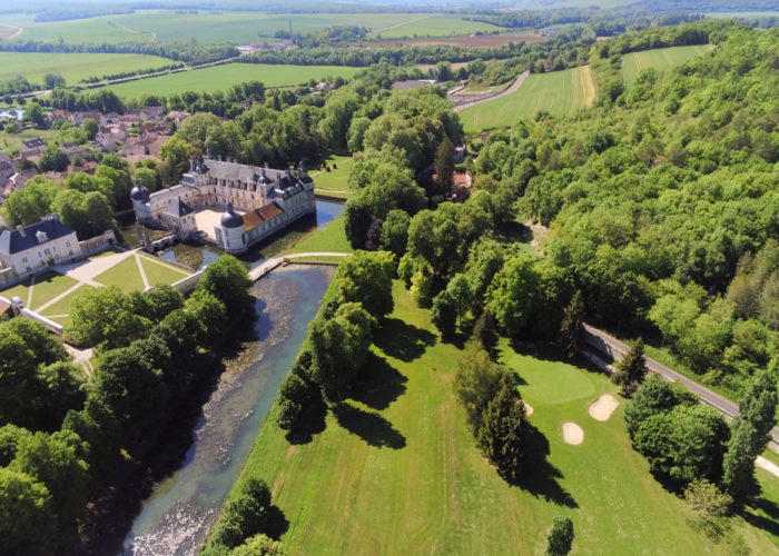  Chateau of Tanlay on the Burgundy Golf Barge Cruise