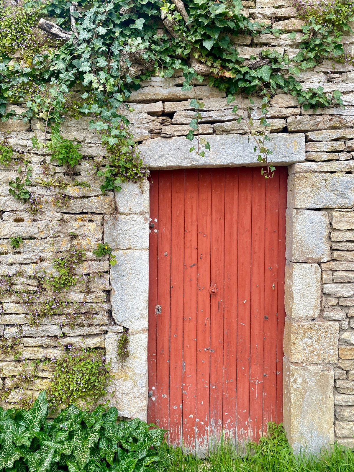 old-red-door