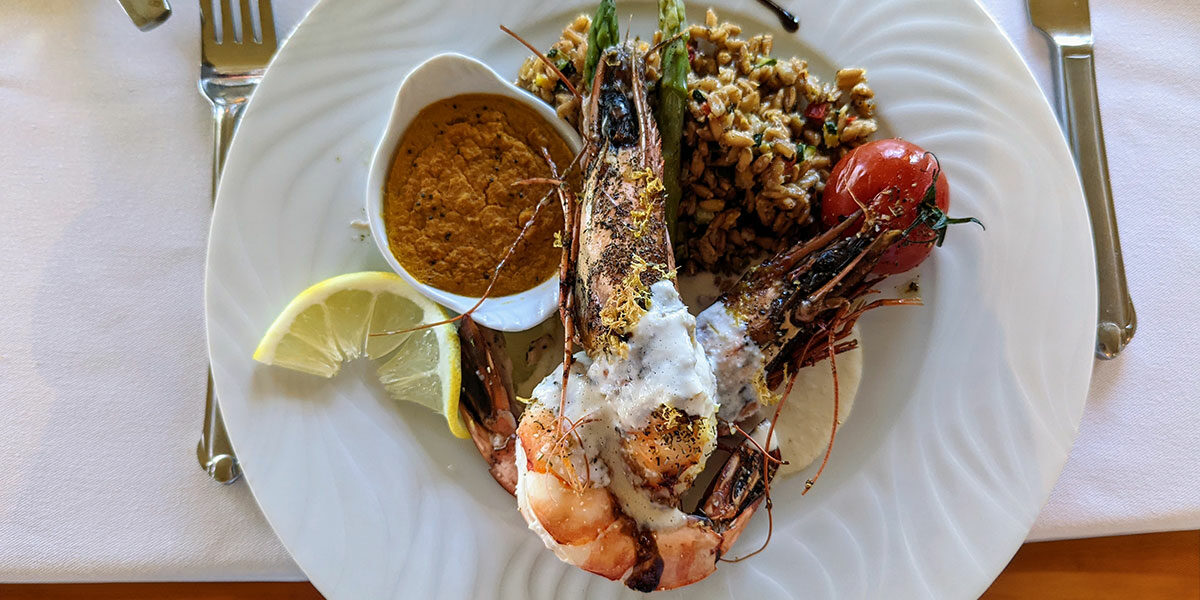 Bon appétit aboard the C’est La Vie